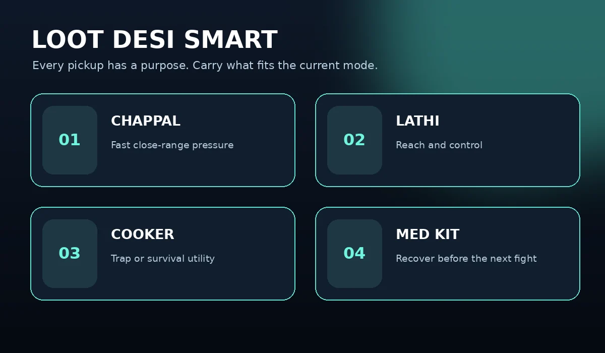 Desi Battleground loot guide
